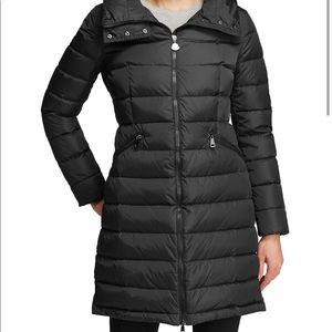 Moncler Women’s Flamette Coat Black Sz 1